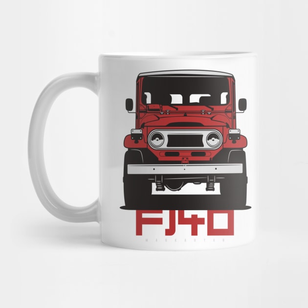 Landcruiser fj40 (red) by Markaryan